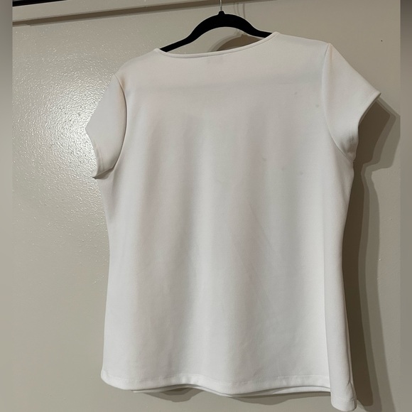 Liz Claiborne White Blouse - Picture 3 of 3
